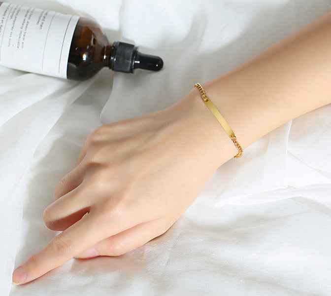 Personalized Matching Relationship Bracelets for Couples