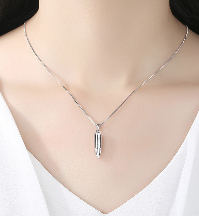 Promise Couple Necklaces Matching Bullets