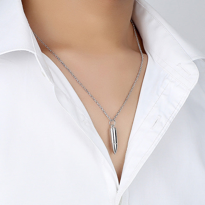 Promise Couple Necklaces Matching Bullets