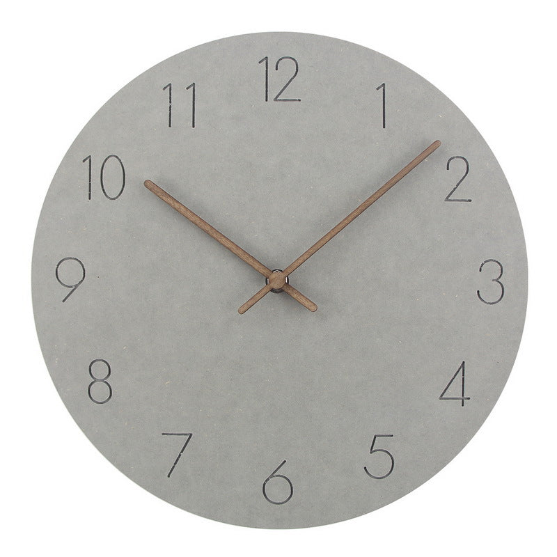 Minimalist Nordic Wall Deco Silent Clock 29cm