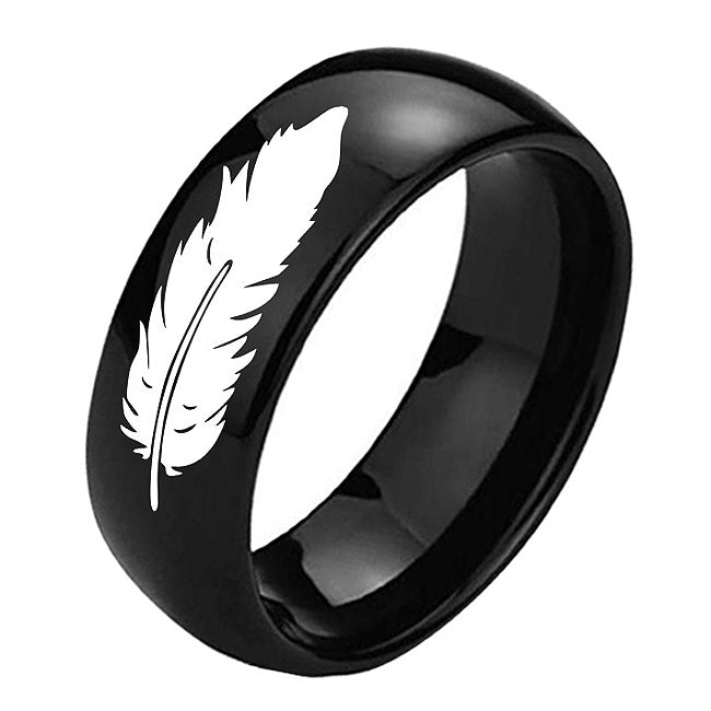 Matching Couple Anniversary Rings Gift with Engraving
