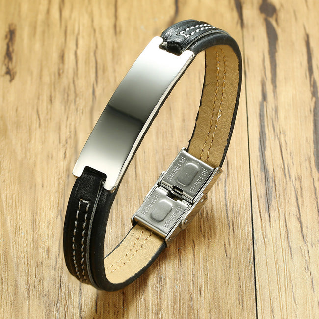 Personalized Promise Bracelet Gift for Guys