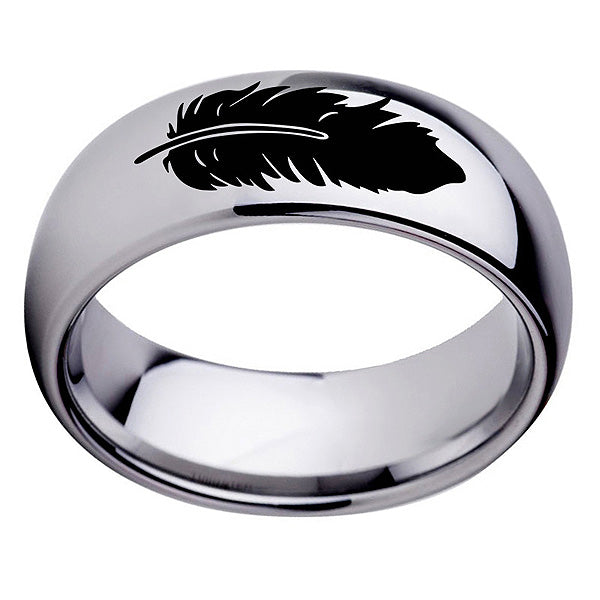 Matching Couple Anniversary Rings Gift with Engraving