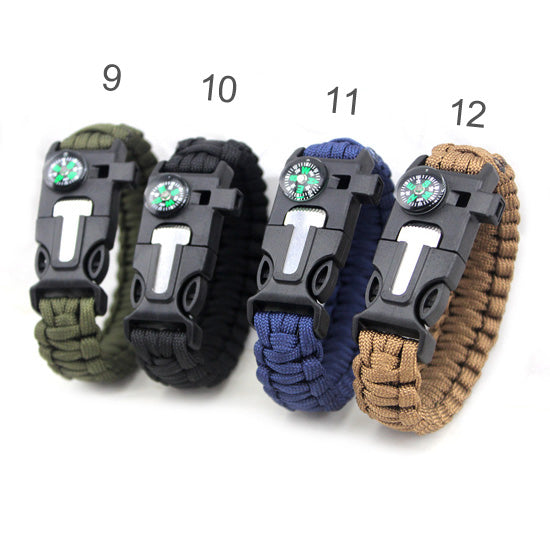 Easy Survival Paracord Bracelet Gift for Campers