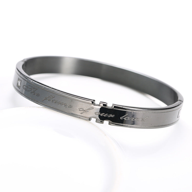 Stainless Steel Couples Bracelets for Best friends Set of 2