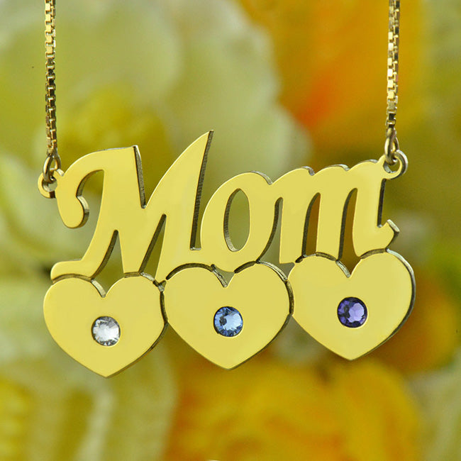 Custom Name Necklace Gift for Mother