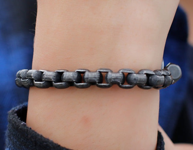 Mens Vintage Chain Bracelet 21.5cm
