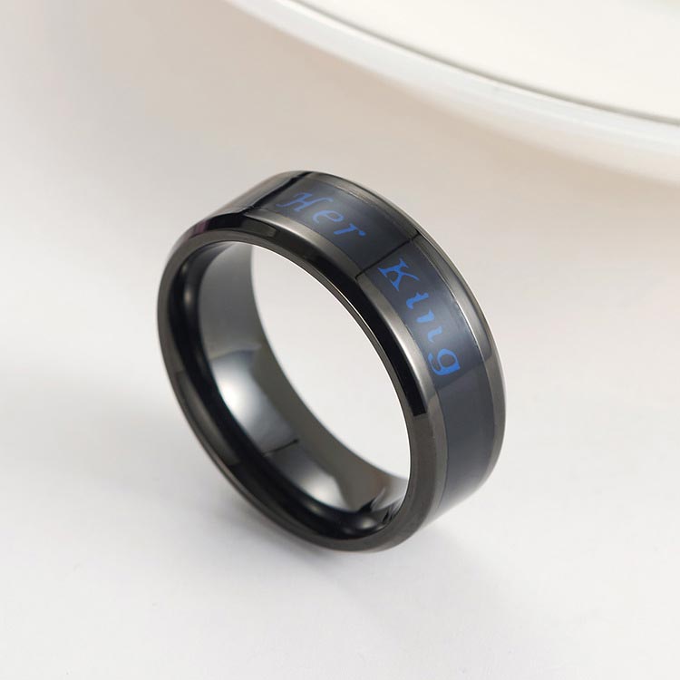 Her King His Queen Couple Wedding Bands