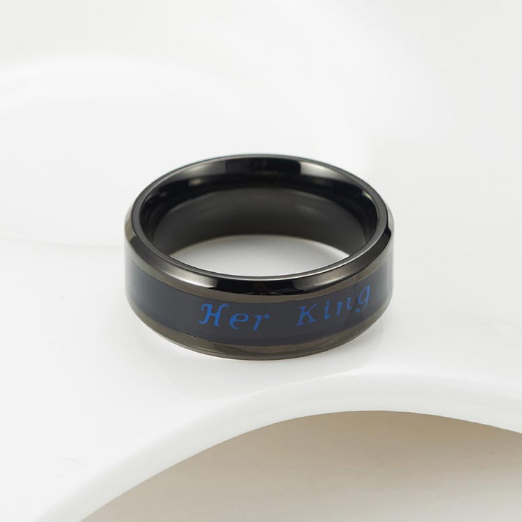 Her King His Queen Couple Wedding Bands