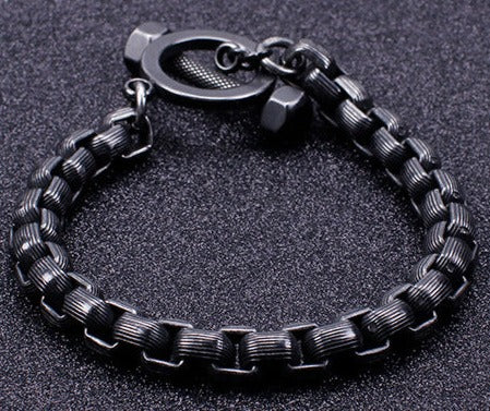 Mens Vintage Chain Bracelet 21.5cm