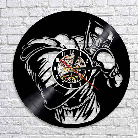 Wall Decoration Clock Gift for Boxer