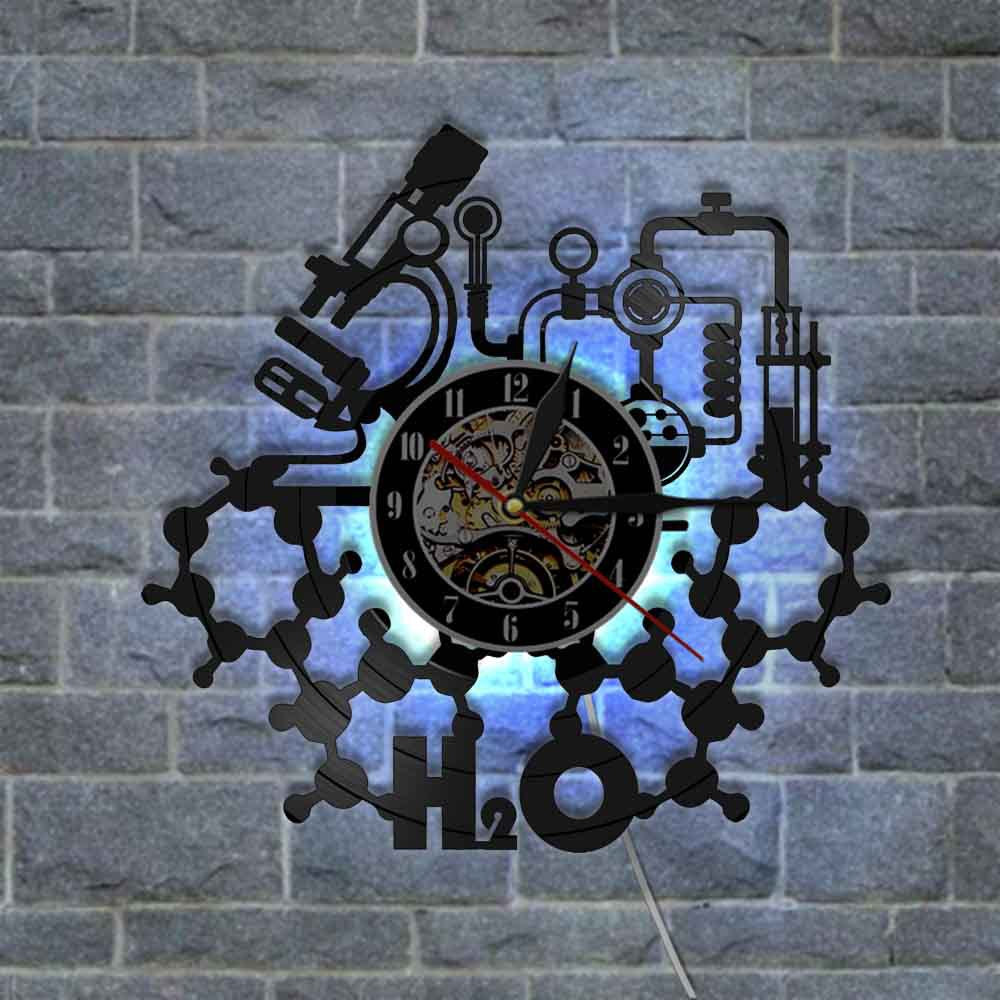 Wall Deco Silent Clock Gift for Scientist