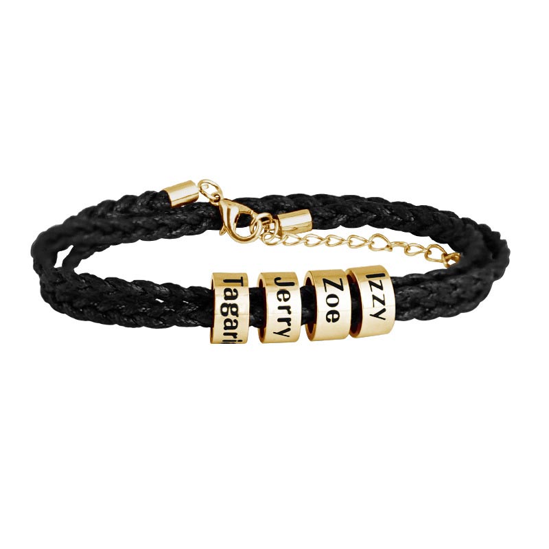Family Name Bracelet for Dad