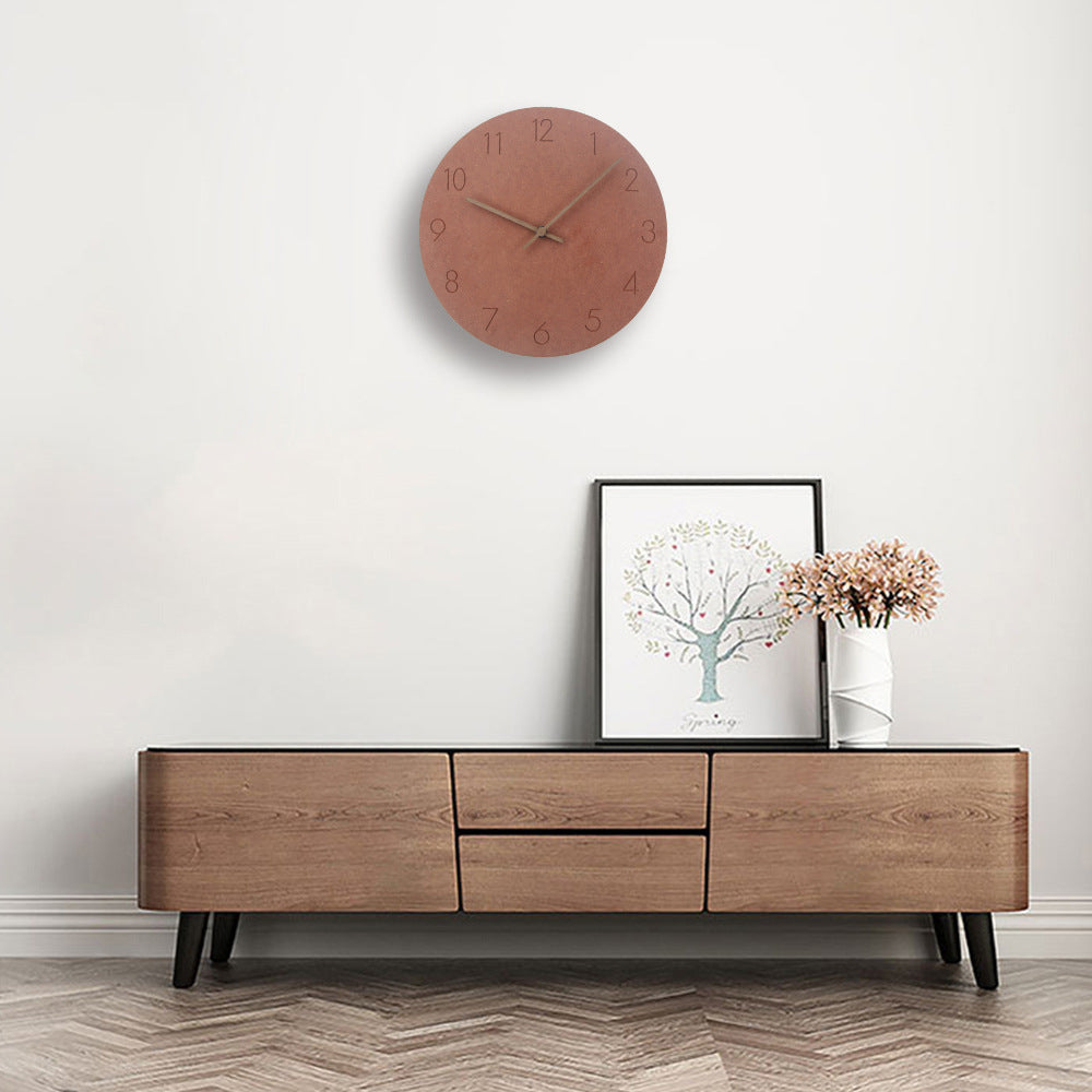 Minimalist Nordic Wall Deco Silent Clock 29cm