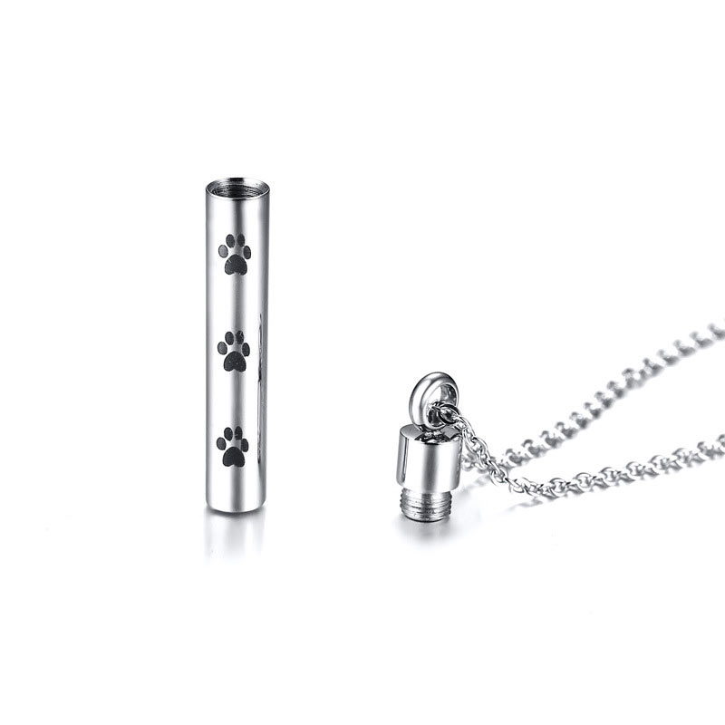 Custom Engraved Secret Message Bar Necklace