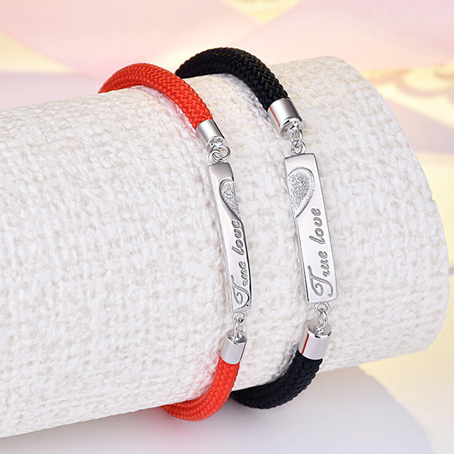 True Love Relationship Bracelets Set for Couples