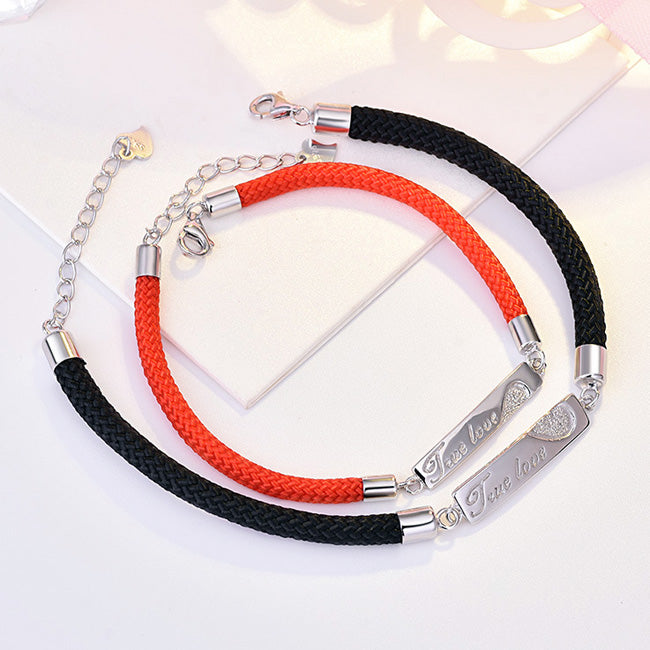 True Love Relationship Bracelets Set for Couples