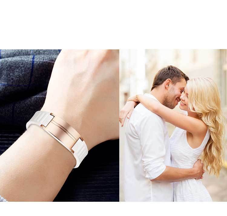 Custom Energy Magnets Mens Bracelet