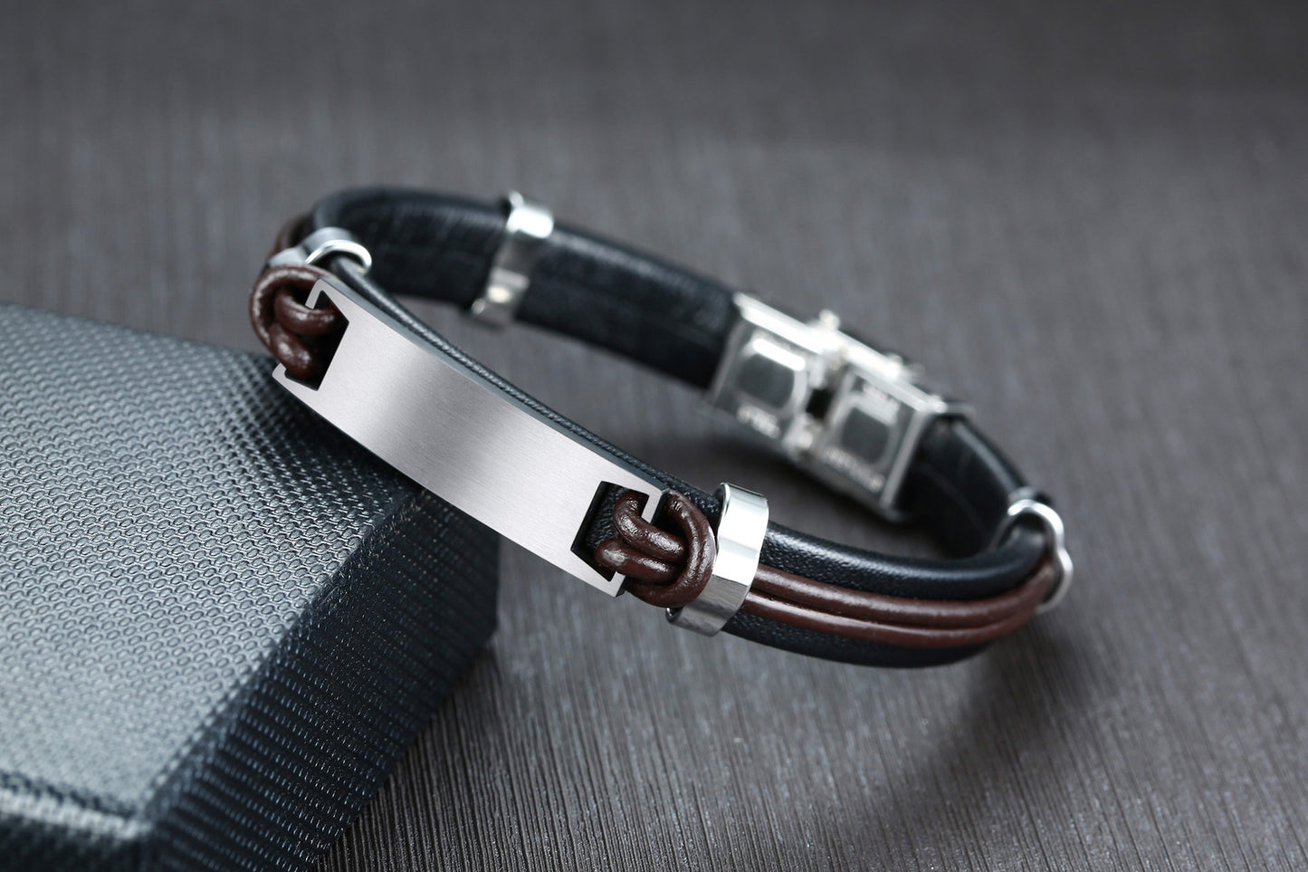 Engraved Bracelet Birthday Gift for Boyfriend