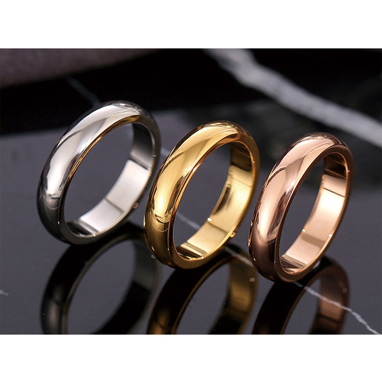 Custom Name Wedding Bands for Him and her Silver, Gold and Rose Gold