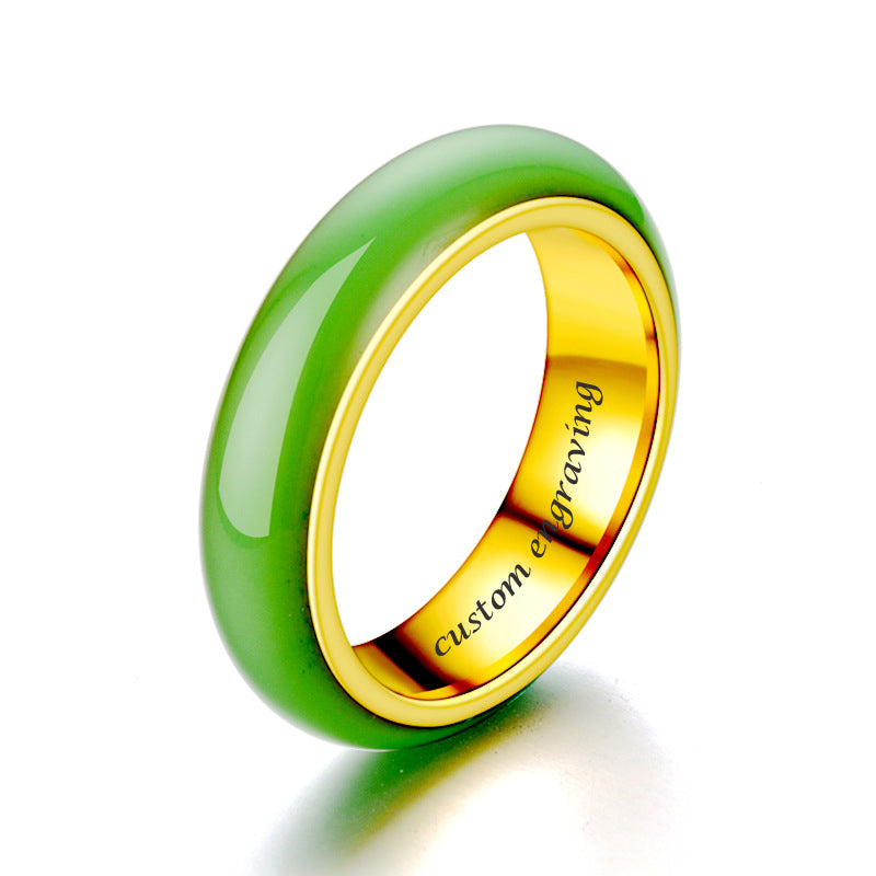 Custom Wedding Ring for Him
