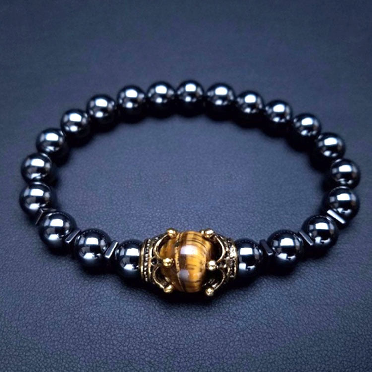 Tiger Eye Beaded Bracelet for Men