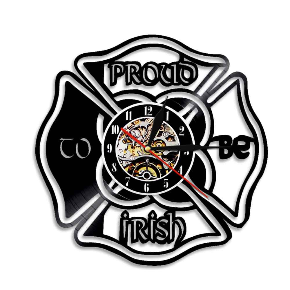 Wall Deco Clock Gift for Irish Friend