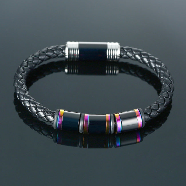 Engraved Mens Bracelet Anniversary Gift