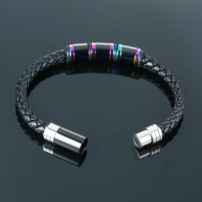 Engraved Mens Bracelet Anniversary Gift