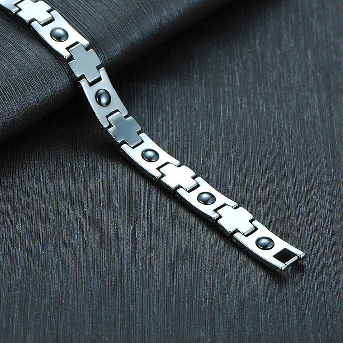 Magnetic Mens Promise Bracelet Birthday Gift