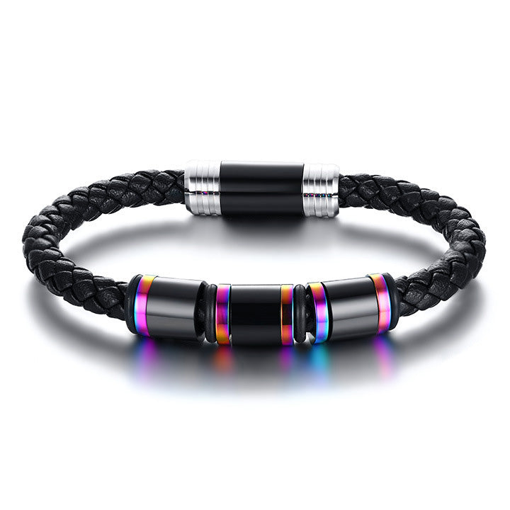 Engraved Mens Bracelet Anniversary Gift