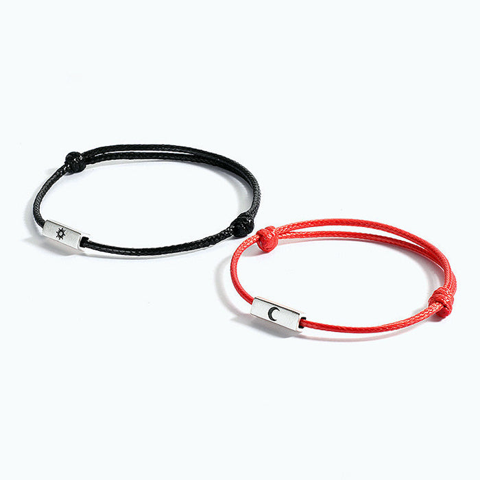 Sun and Moon Matching Bracelets for Couples