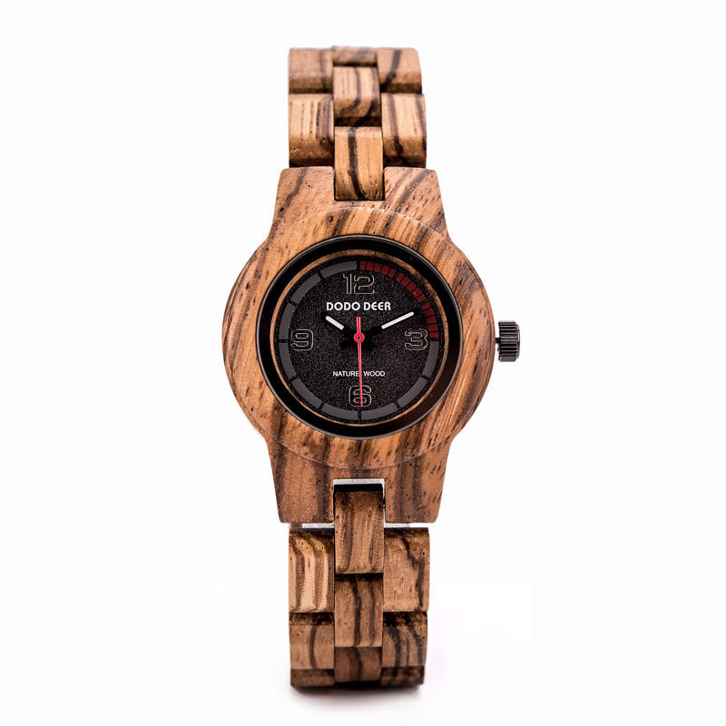 Quartz Wood Watch for Women