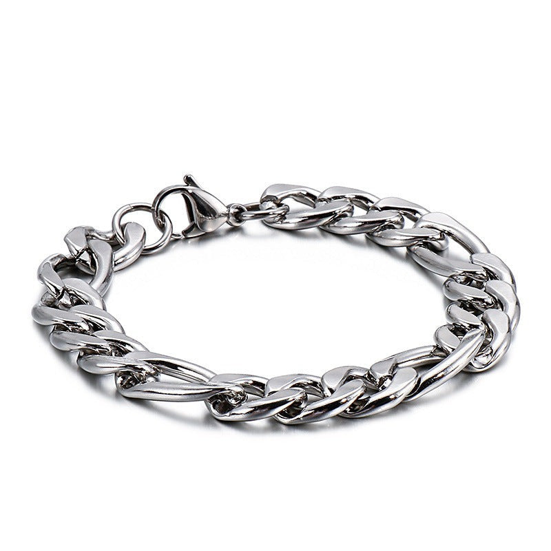Mens Bracelet made of Stainless Steel 21.5mm