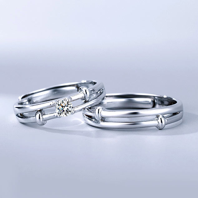 Custom Promise Rings Set for Men and Women