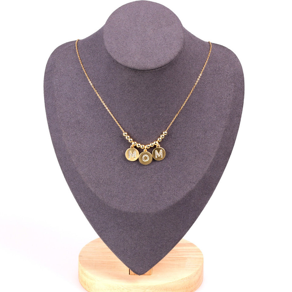 Charm Pendants Necklace Gift for Mom