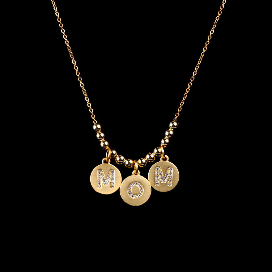 Charm Pendants Necklace Gift for Mom