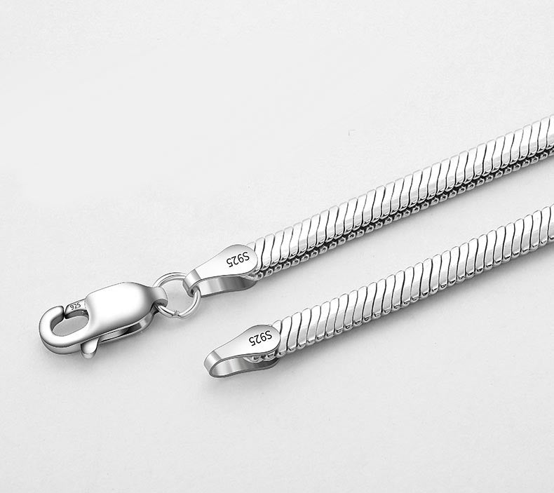 Mens Chain Necklace Gold Plated Sterling Silver
