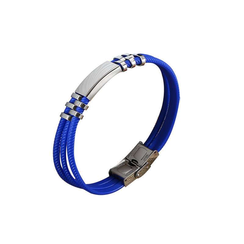 Personalized Mens Sports Bracelet