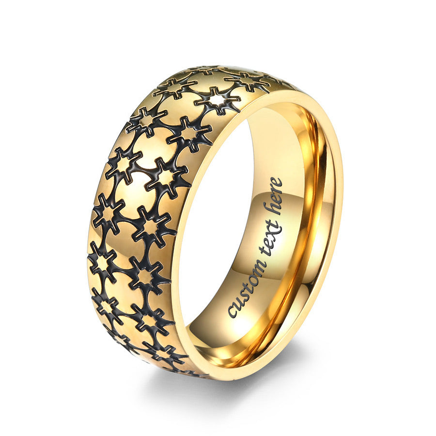 Unique Custom Ring for Him