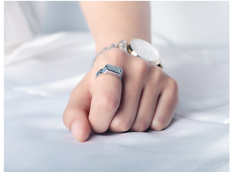 Adjustable Self Defense Ring | Unisex Stainless Steel Hidden Blade Ring | EDC Tool for Women & Men