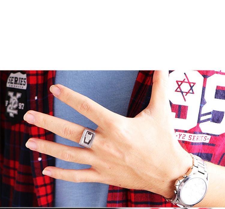 Gullei™ Mens Hidden Blade Ring - Stainless Steel Self Defense EDC