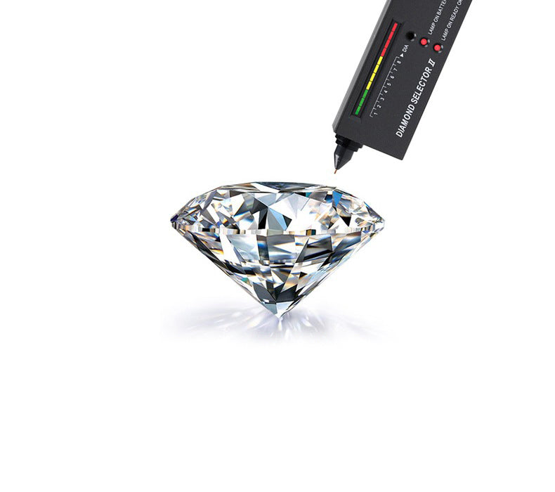 Custom 1 Carat Moissanite Diamond Brushed Ring for Men