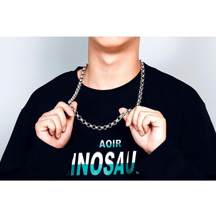 Stylish Rolo Belcher Chain for Men Stainless Steel