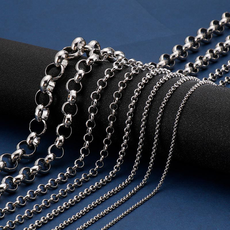 Stylish Rolo Belcher Chain for Men Stainless Steel