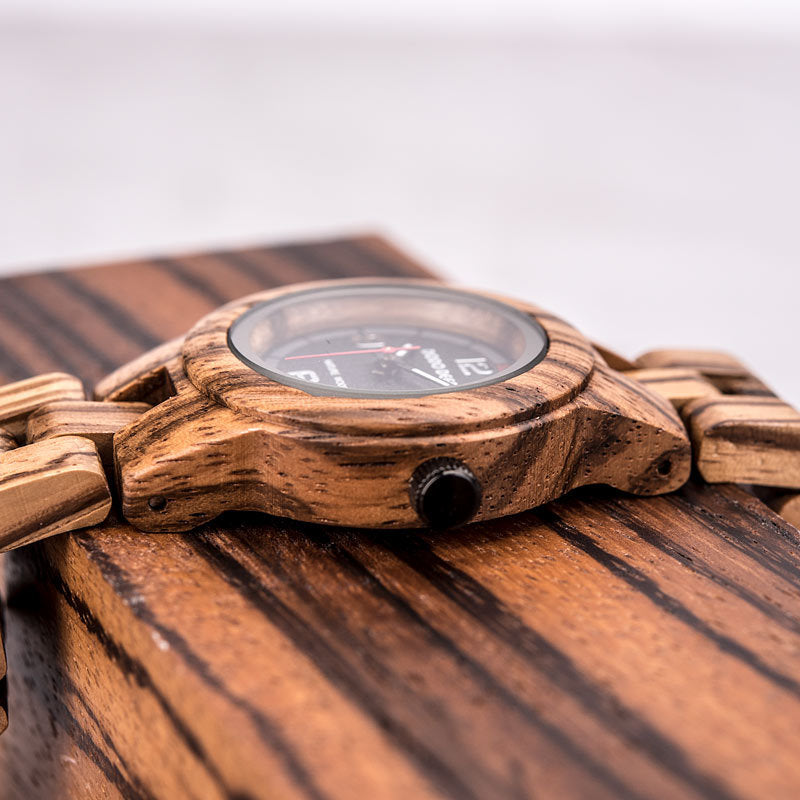 Quartz Wood Watch for Women