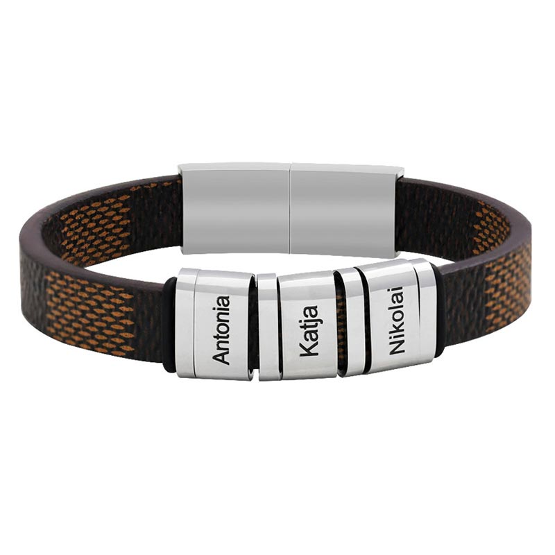 Gullei™ Kids Names Engraved Bracelet - Gift for Dad