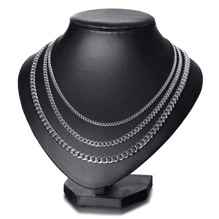 Miami Cuban Curb Chain Anniversary Gift for Boyfriend