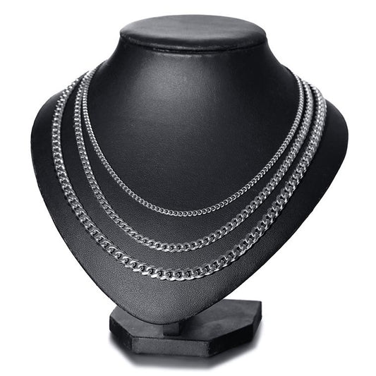 Miami Cuban Curb Chain Anniversary Gift for Boyfriend