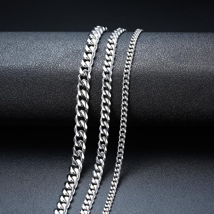 Miami Cuban Curb Chain Anniversary Gift for Boyfriend